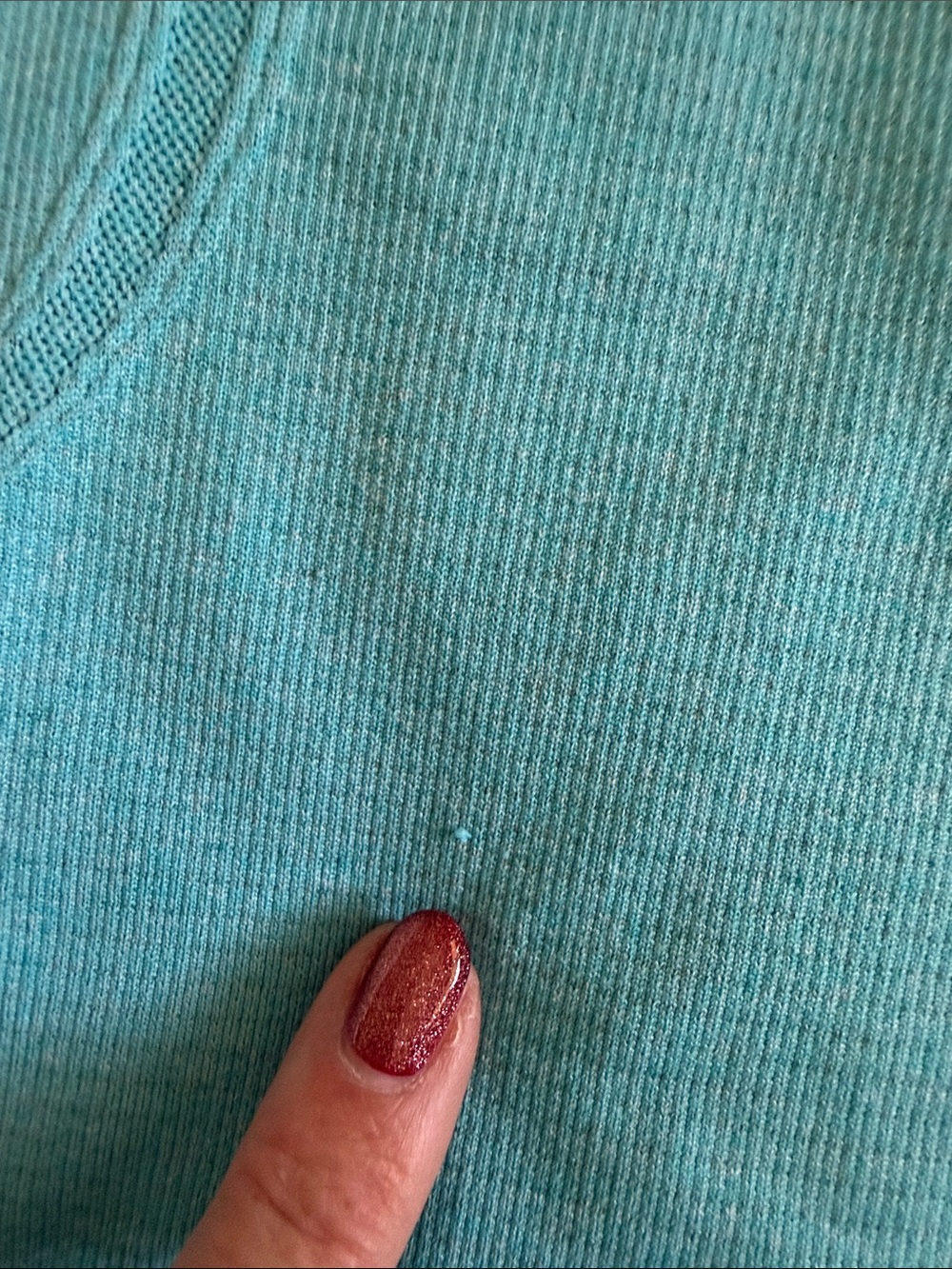 lululemon athletica Teal Racerback Workout Tank Top - Picture 2 of 4